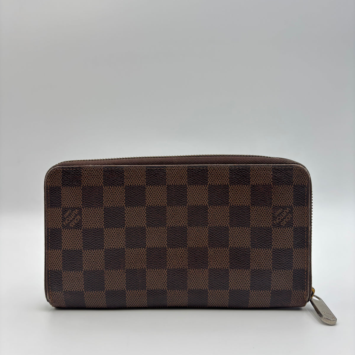 Louis Vuitton by Marc Jacobs Damier Ebene Zip Around Wallet circa 2010s