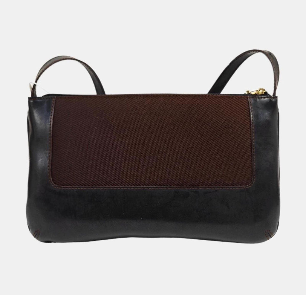 Givenchy 4G Logo Canvas & Leather Shoulder Bag
