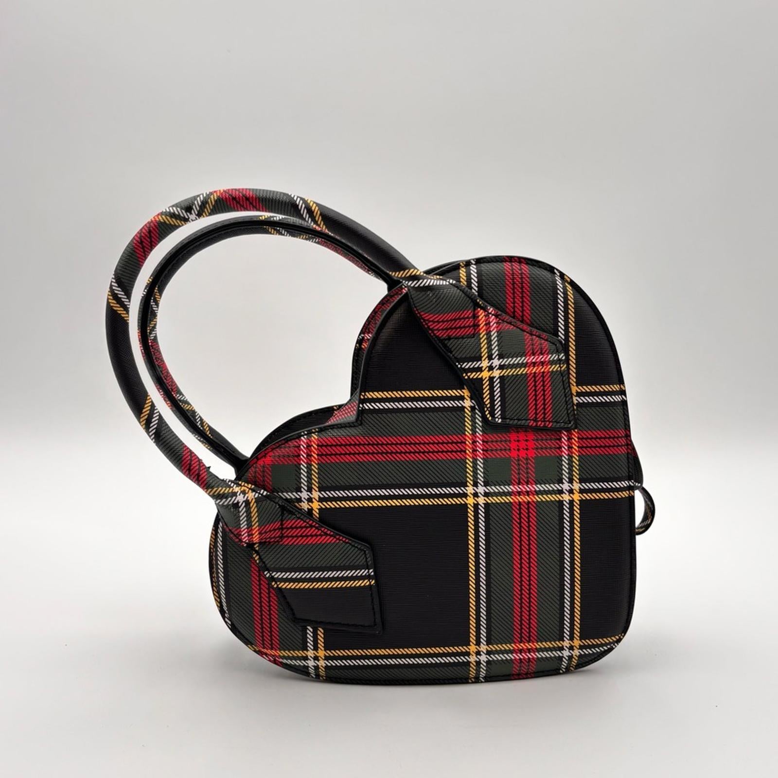 Vivienne Westwood Josephine Heart Crossbody – Tartan Chelsea