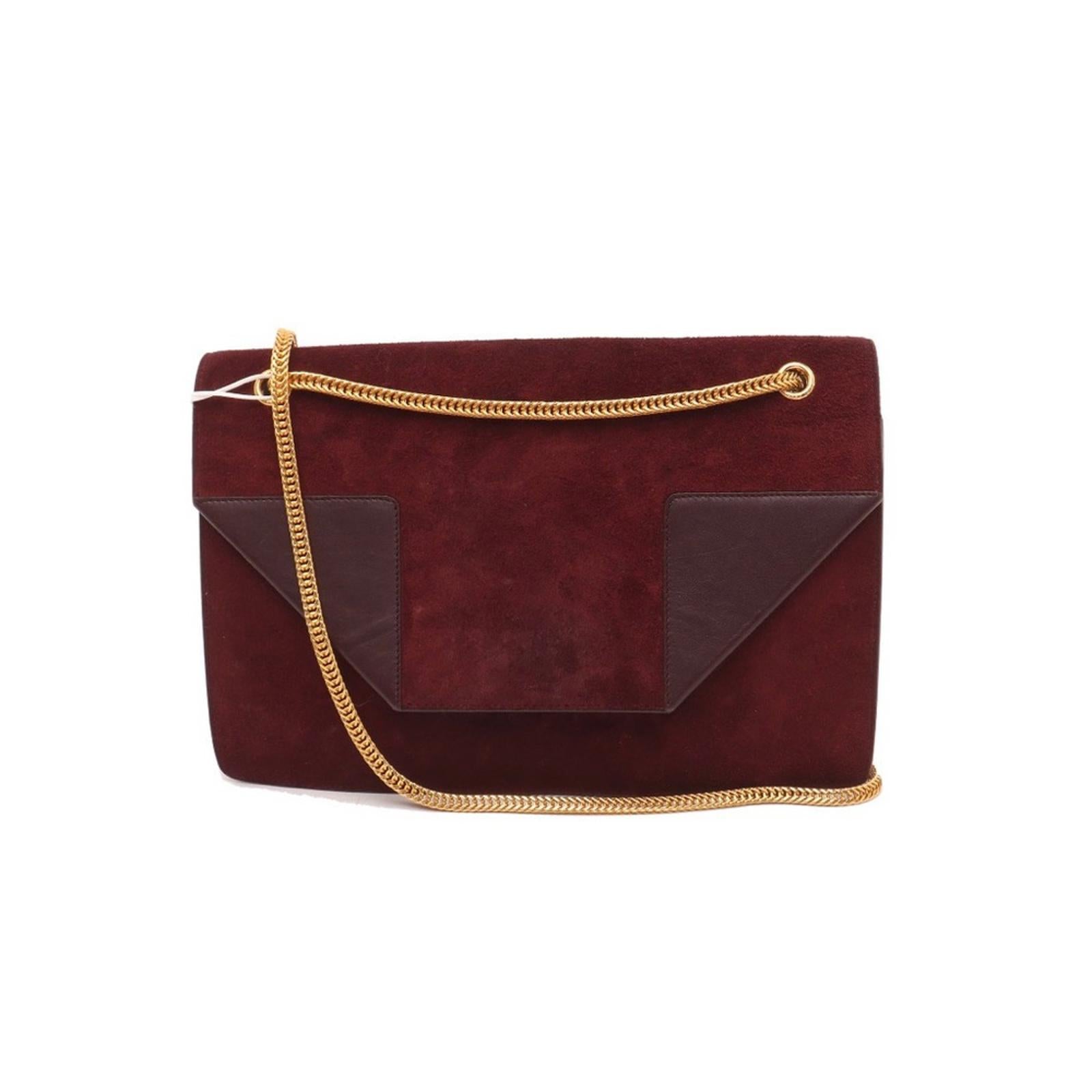 Yves Saint Laurent Betty Medium Suede Chain Shoulder Bag