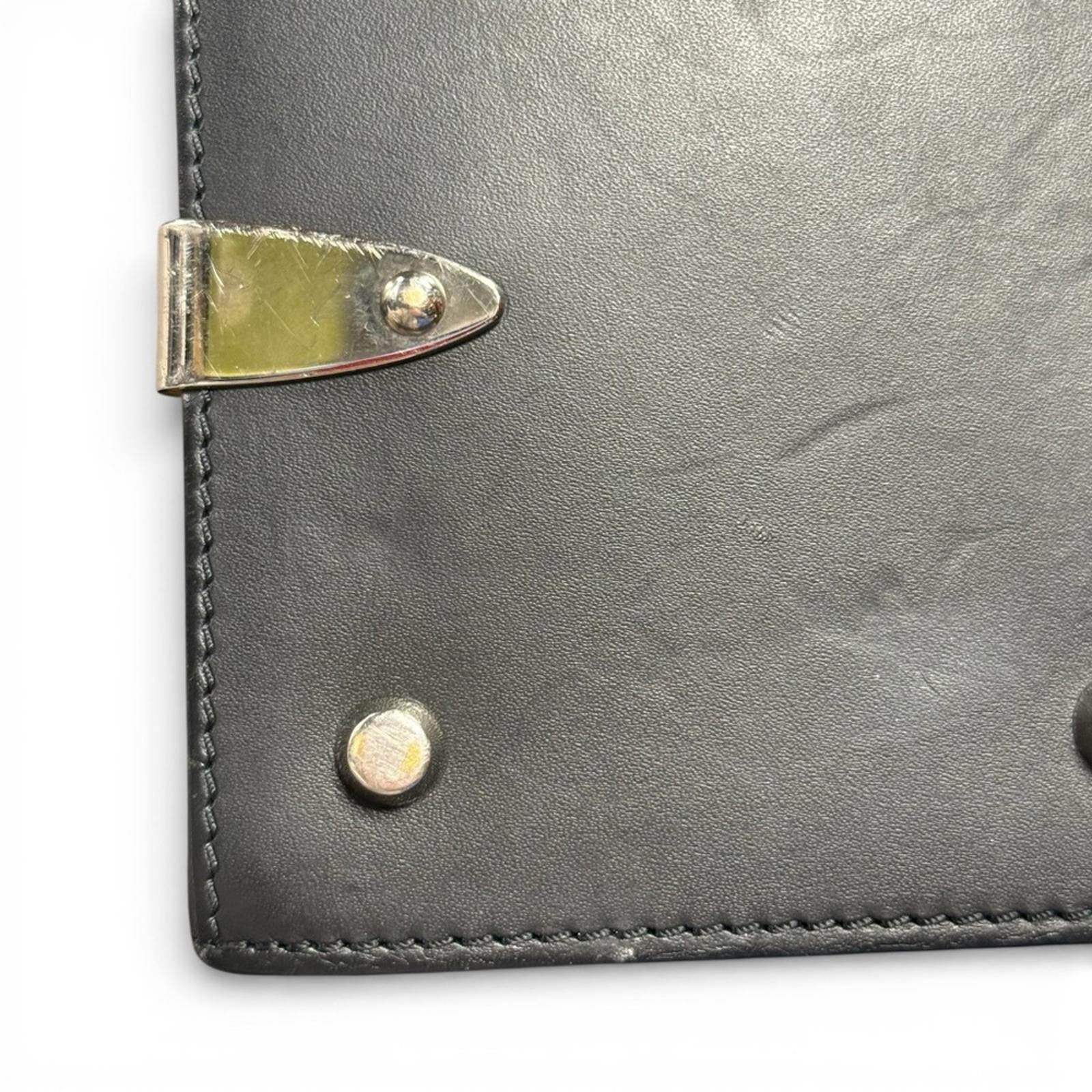 Goyard Black Chevron Print Coated Canvas And Leather Saigon PM Top Handle Bag