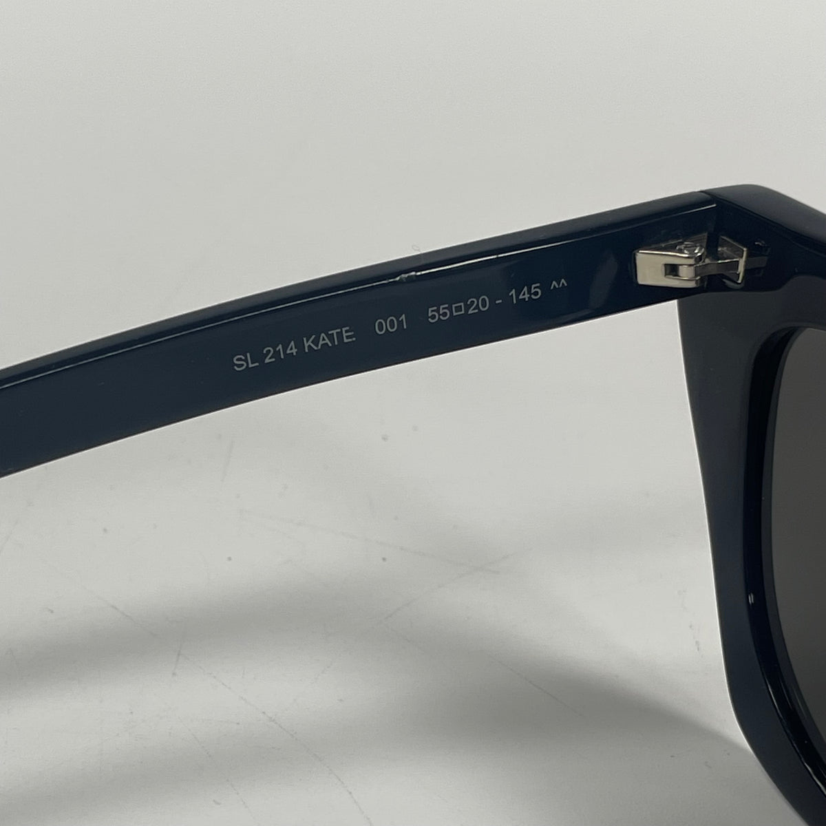Saint Laurent SL 214 Kate Cat-Eye Sunglasses – Black