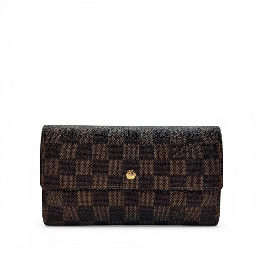 Louis Vuitton Damier Ebene Portefeuille International Wallet