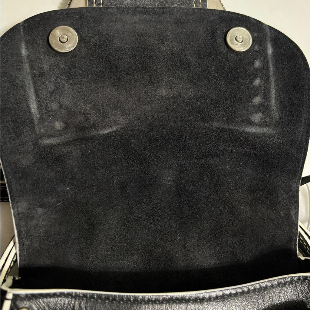 Miu Miu Dahlia Jeweled Buckle Studded Leather Crossbody Bag