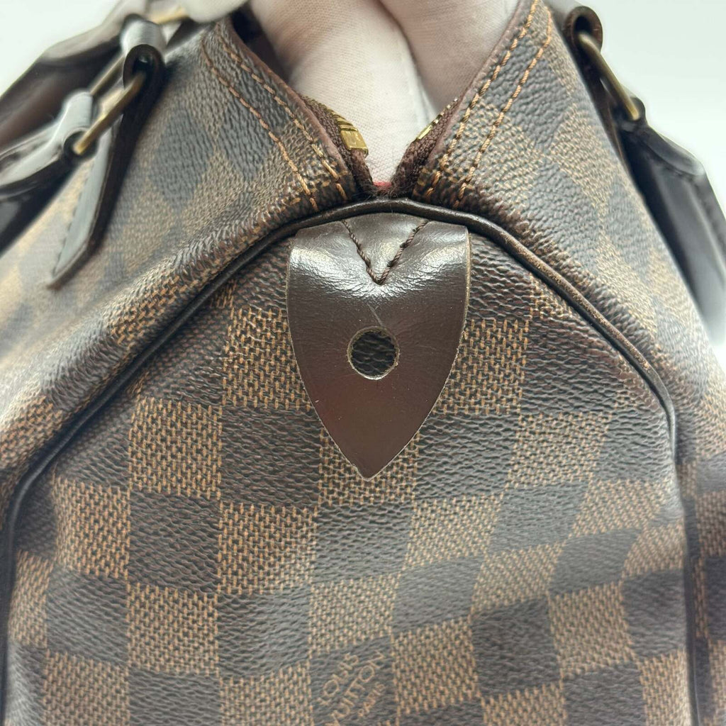 Louis Vuitton Speedy 25 Damier Ebene Handbag 2011