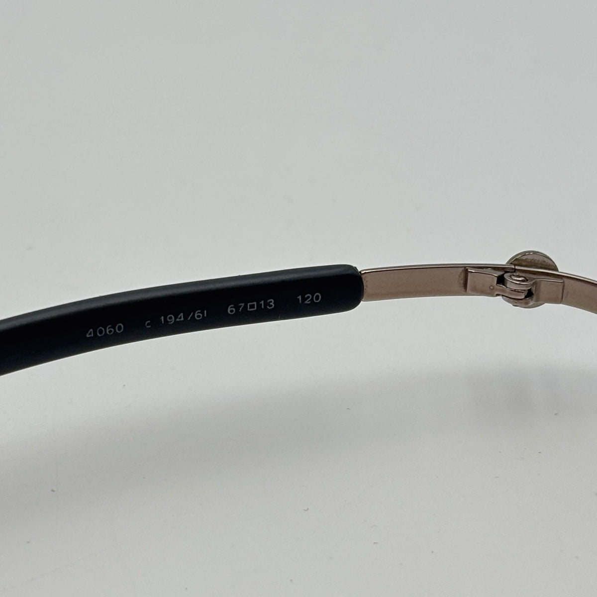 Chanel 4060 C.194/6I Rimless Gradient Shield Sunglasses 2000s