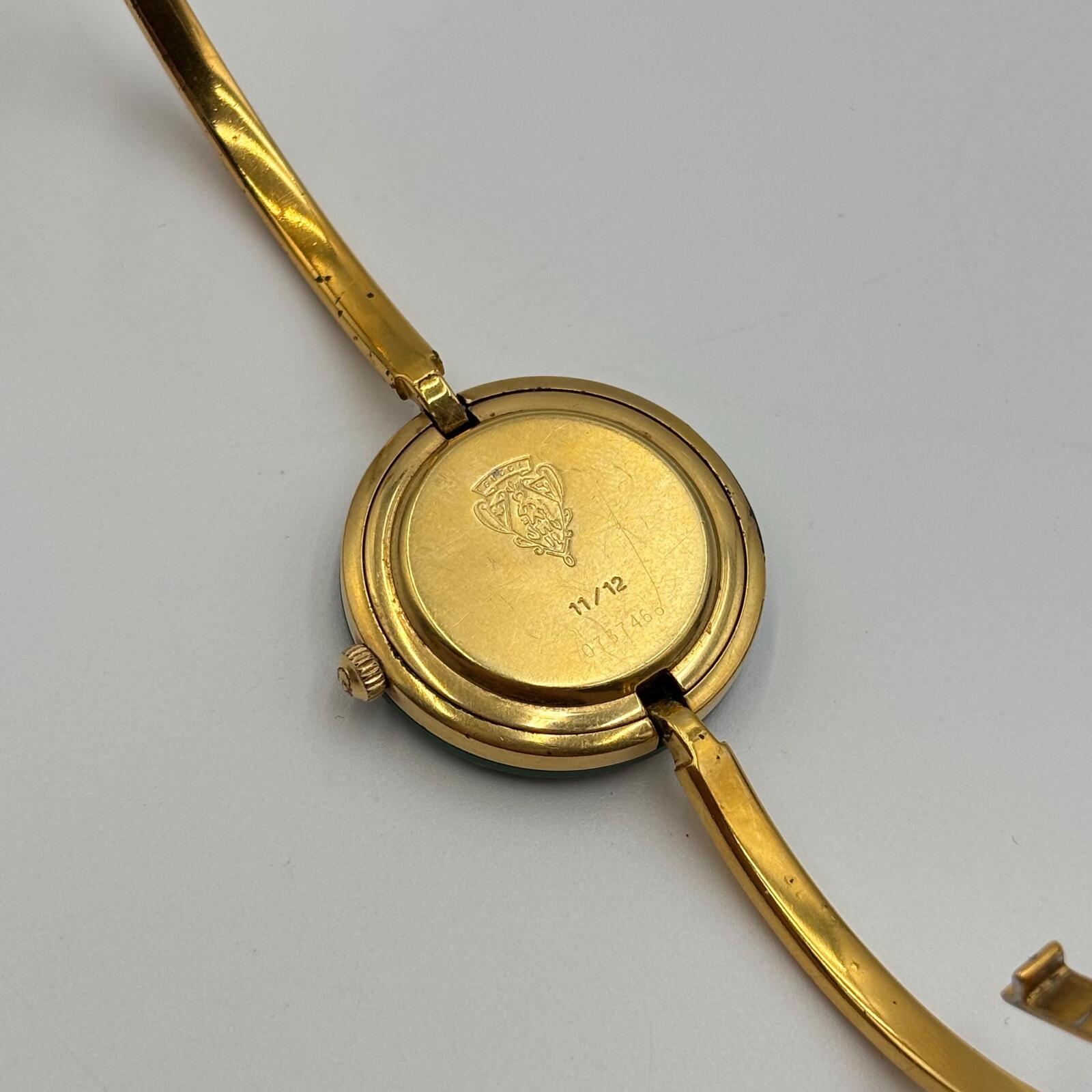 Gucci Interchangeable Bezel Watch with 5 Bezels & Box