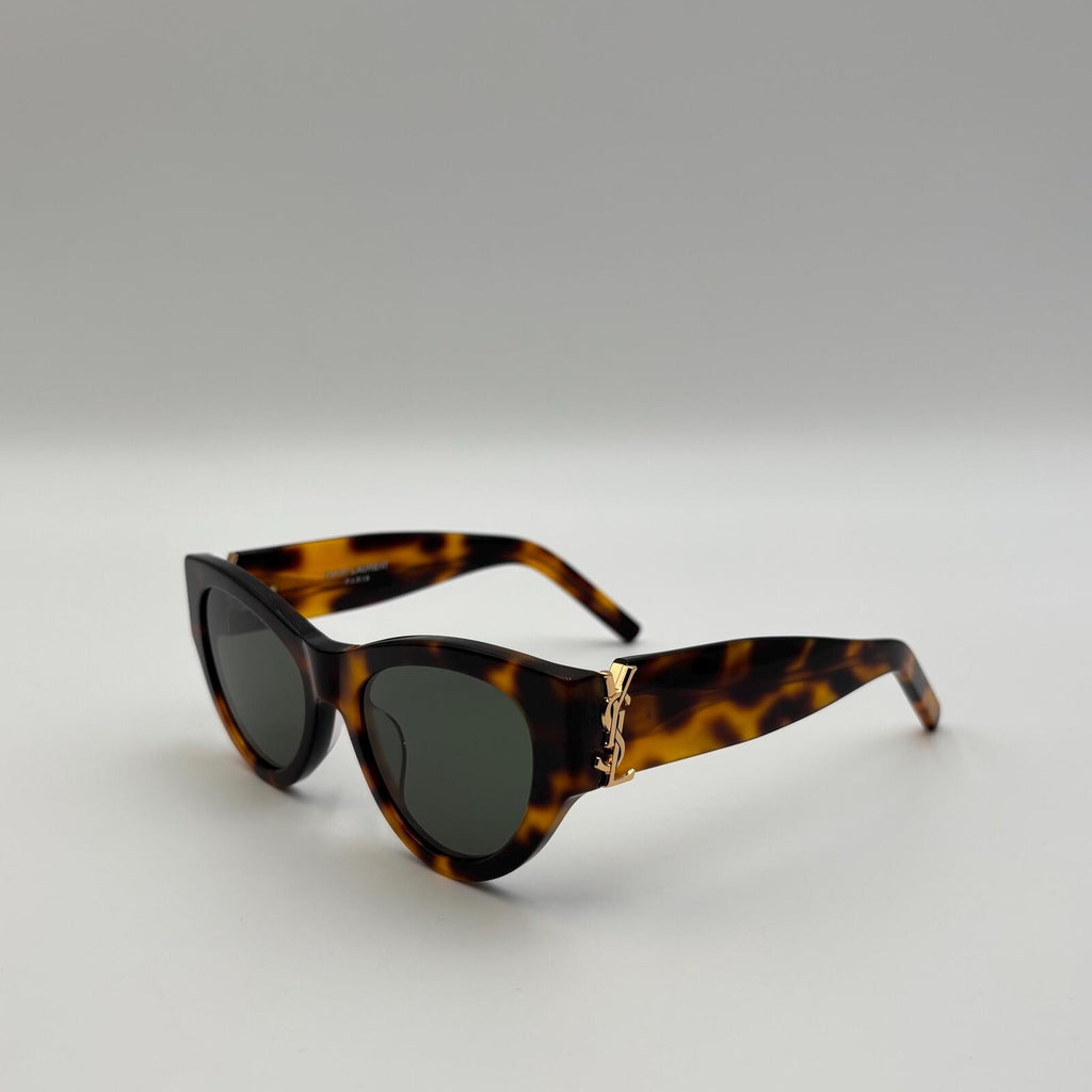 Saint Laurent Paris SL M94 Havana Tortoise CatEye Sunglasses