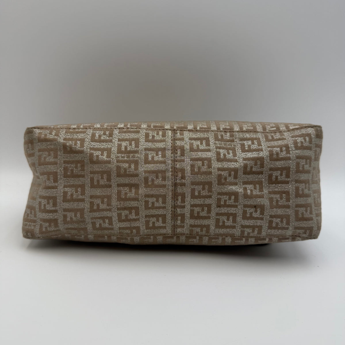 Fendi Vintage Zucca FF Monogram Baguette-Style Shoulder Bag, 2000s