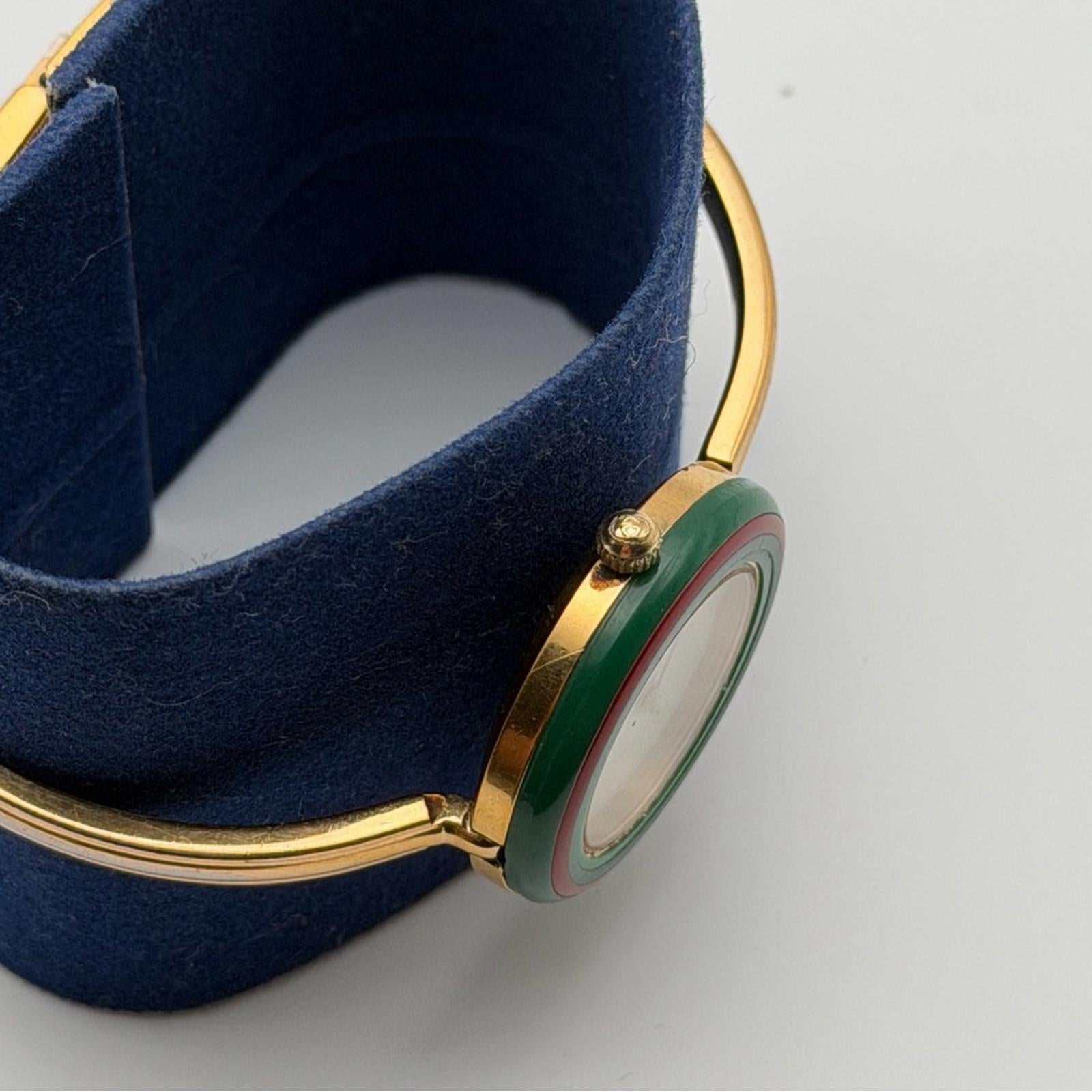 Vintage Gucci Change Bezel Bangle Watch – Full Set