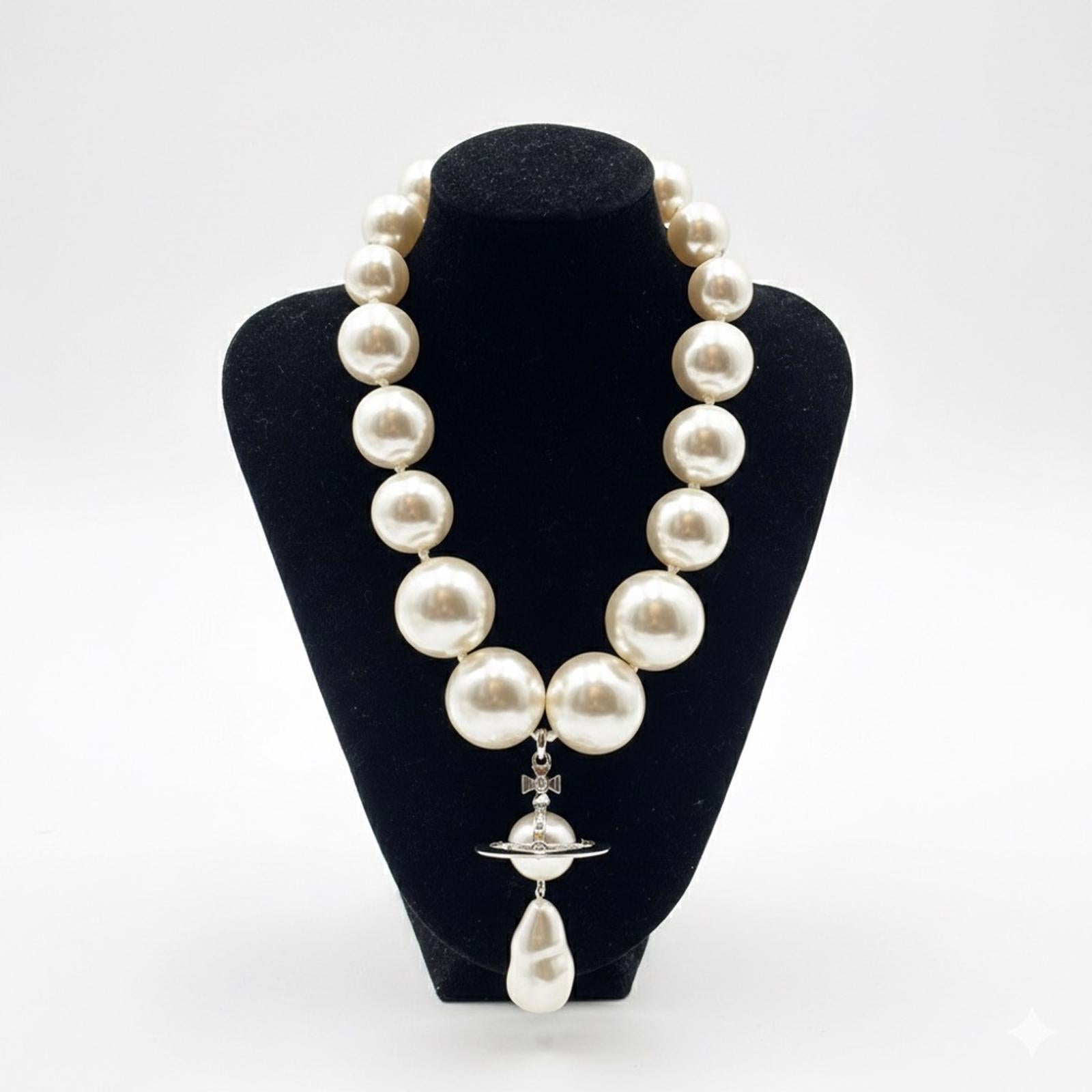 Vivienne Westwood Giant Pearl Drop Necklace