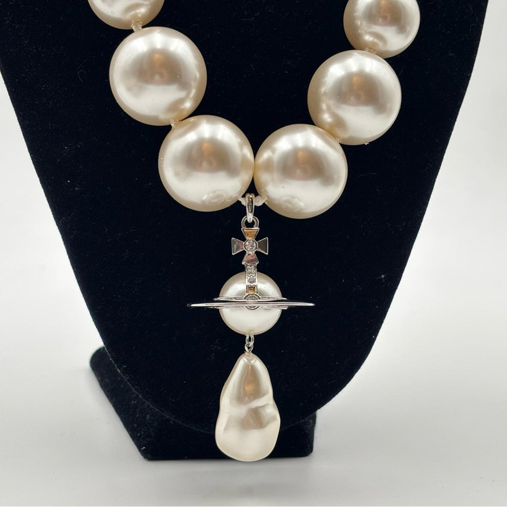 Vivienne Westwood Giant Pearl Drop Necklace