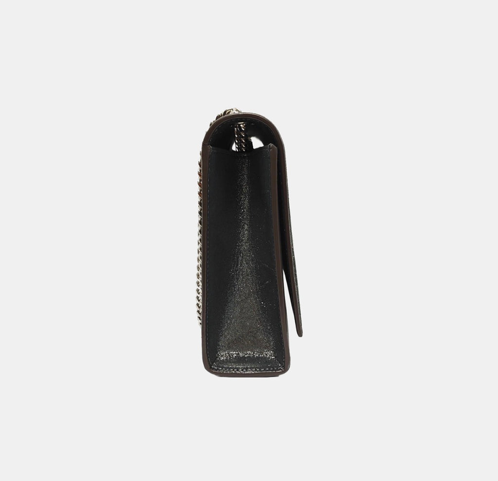 Saint Laurent YSL Kate Medium Metallic Leather Chain Shoulder Bag