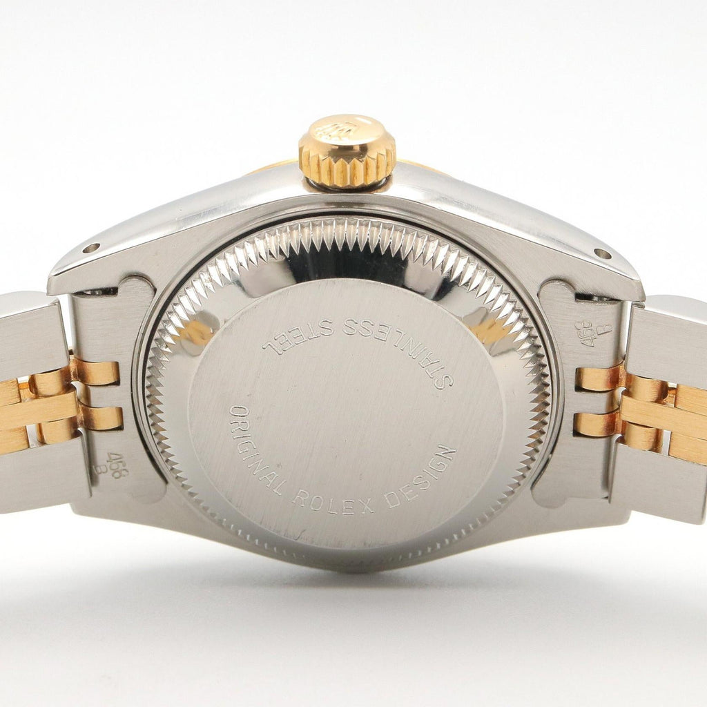 ROLEX Rolex Datejust No. 90 Champagne Bar Wrist Watch Gold K18 (yellow Gold)×stainless Steel 69173 image 4