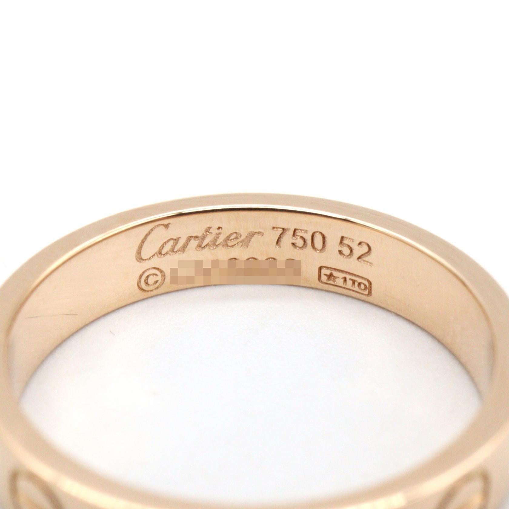 CARTIER Cartier Mini Love Ring Ring Gold K18pg（rose Gold） B4085200 image 3
