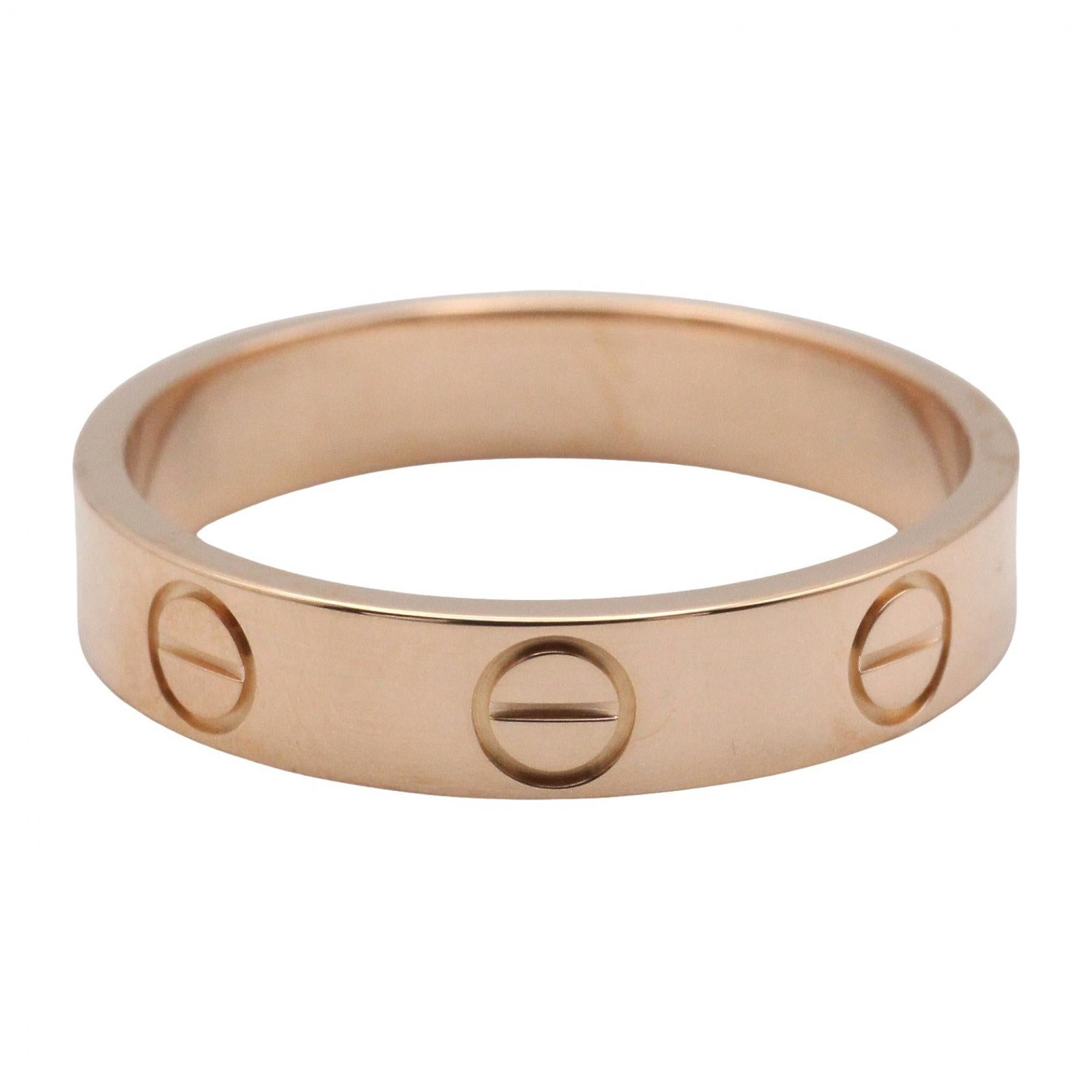 CARTIER Cartier Mini Love Ring Ring Gold K18pg（rose Gold） image 2