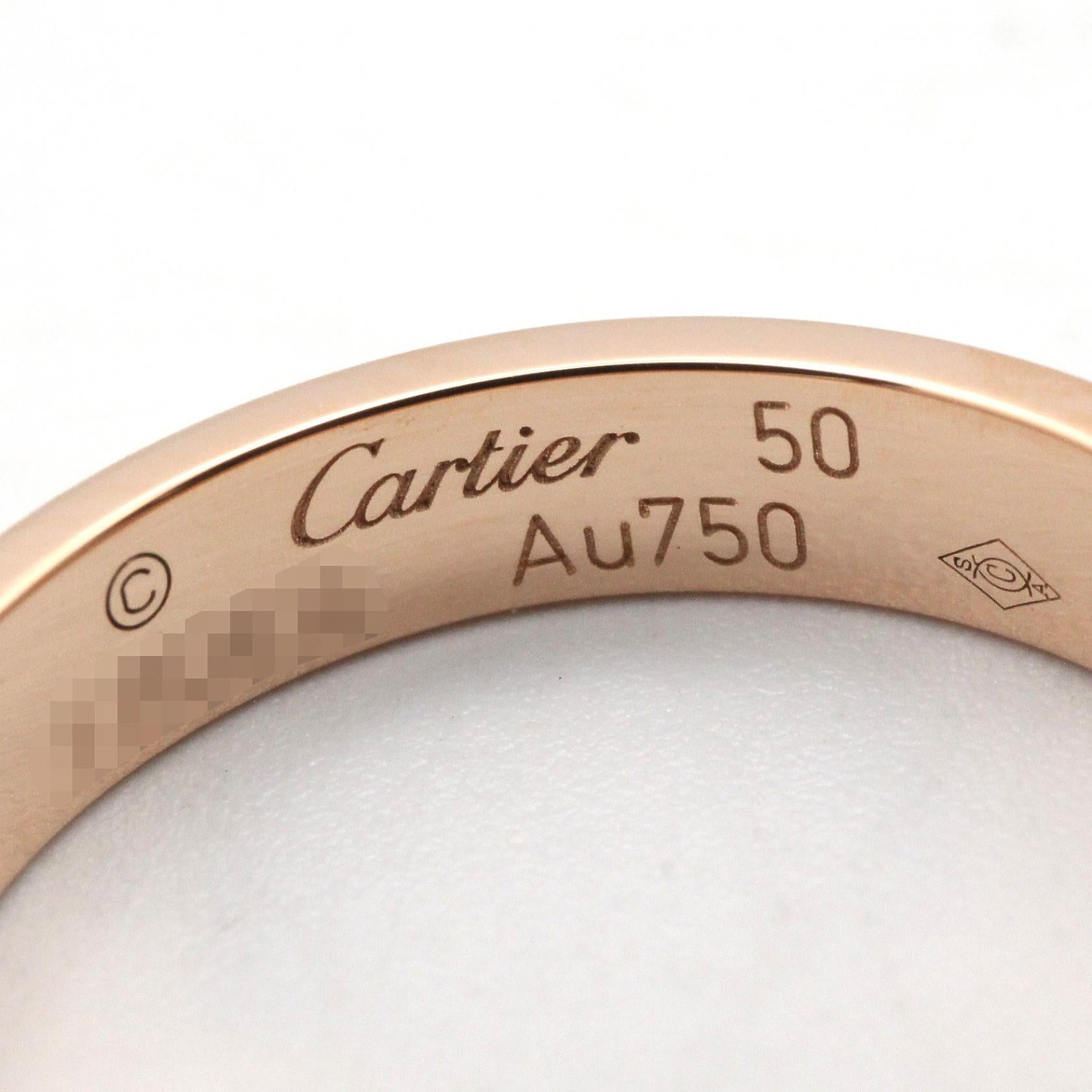 CARTIER Cartier Mini Love Ring Ring Gold K18pg（rose Gold） image 4