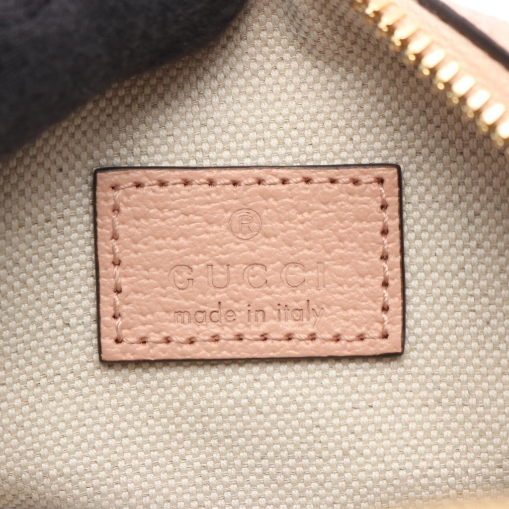 GUCCI Gucci Ophidia Sherry Line Gg Supreme Handbag Pink Pvc Coated Canvas×leather 781490 image 4