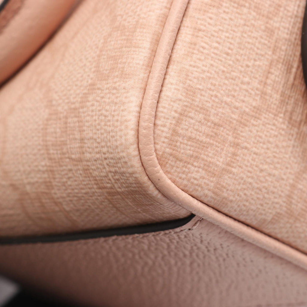 GUCCI Gucci Ophidia Sherry Line Gg Supreme Handbag Pink Pvc Coated Canvas×leather 781490 image 5