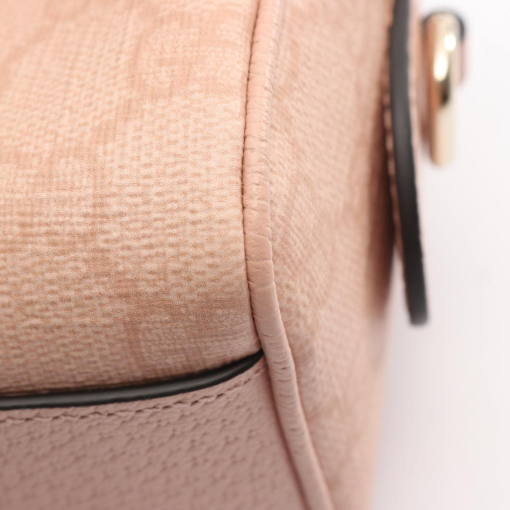 GUCCI Gucci Ophidia Sherry Line Gg Supreme Handbag Pink Pvc Coated Canvas×leather 781490 image 6