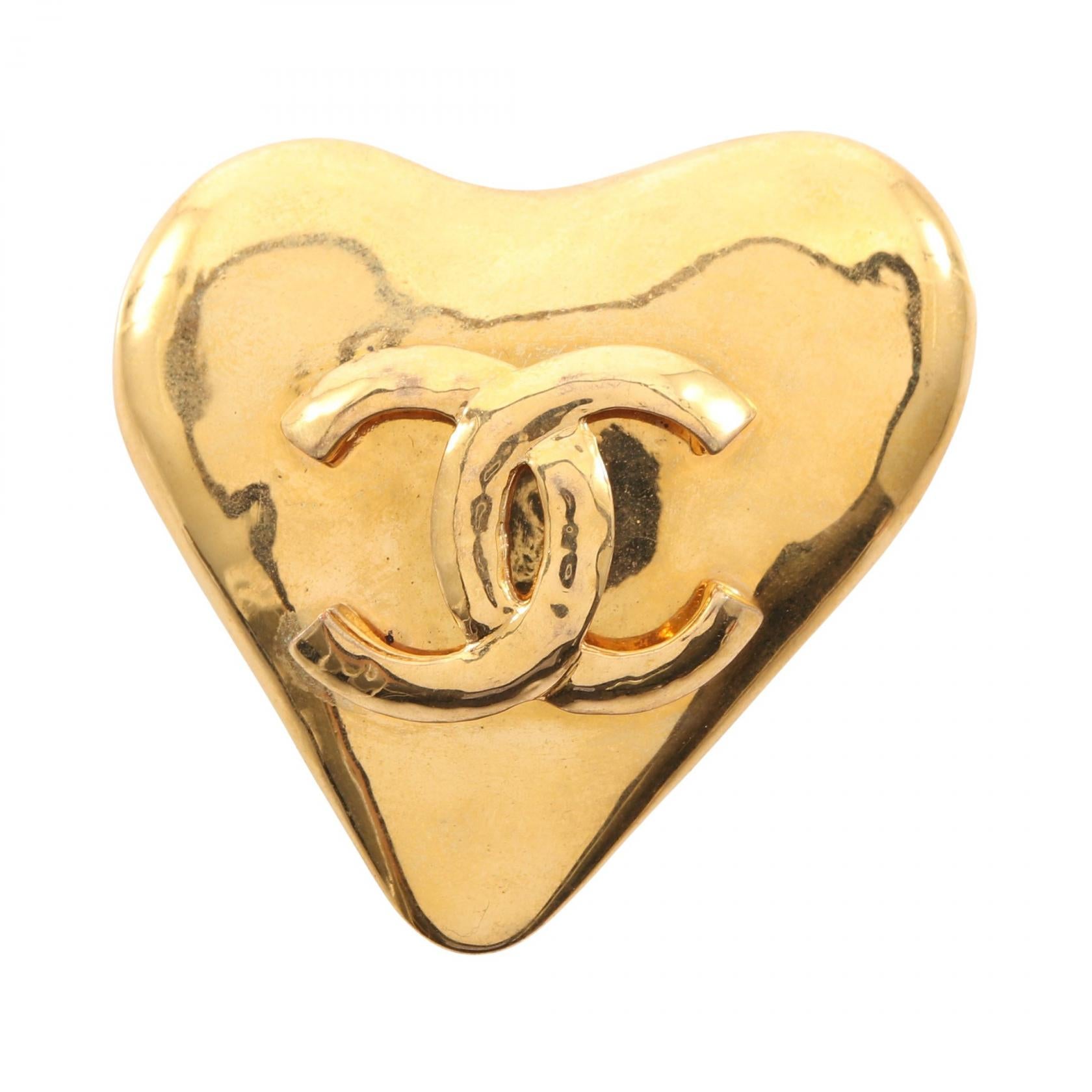 CHANEL Chanel Gold Coco Mark Gold Plated image 1