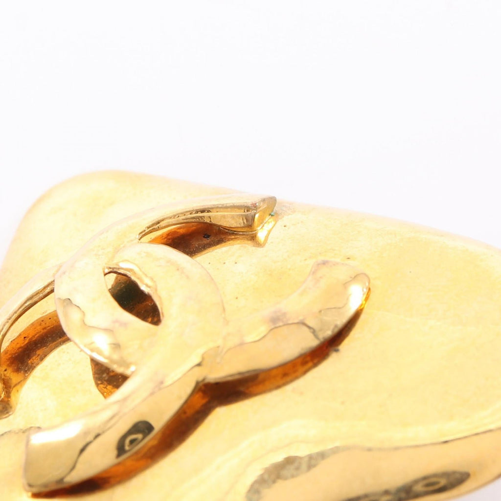 CHANEL Chanel Gold Coco Mark Gold Plated image 6
