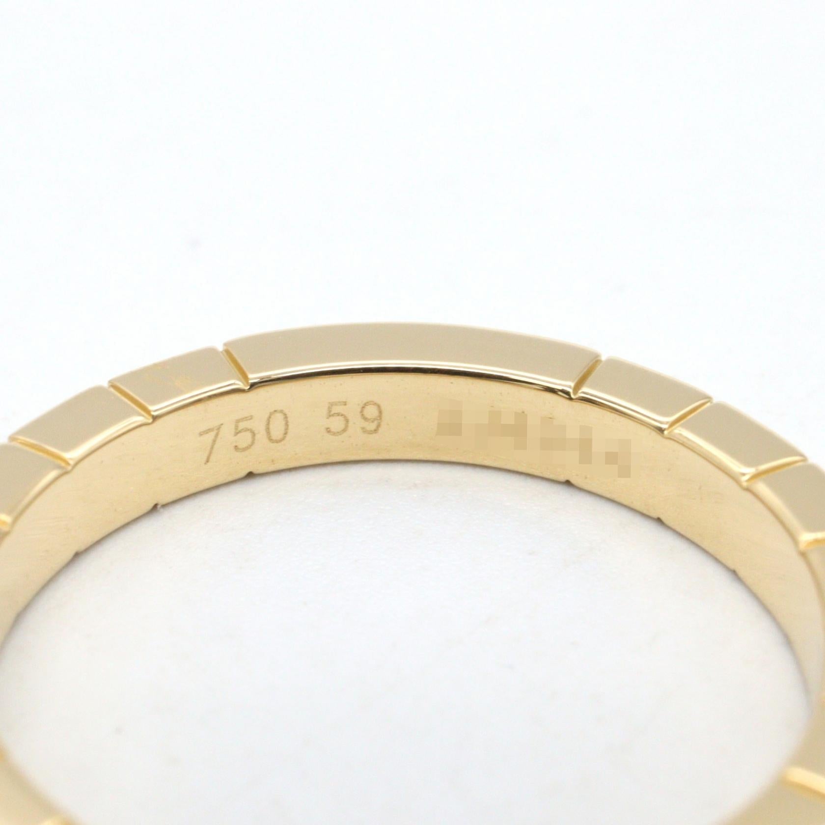 CARTIER Cartier Laniere Ring Ring Gold K18 (yellow Gold) image 4
