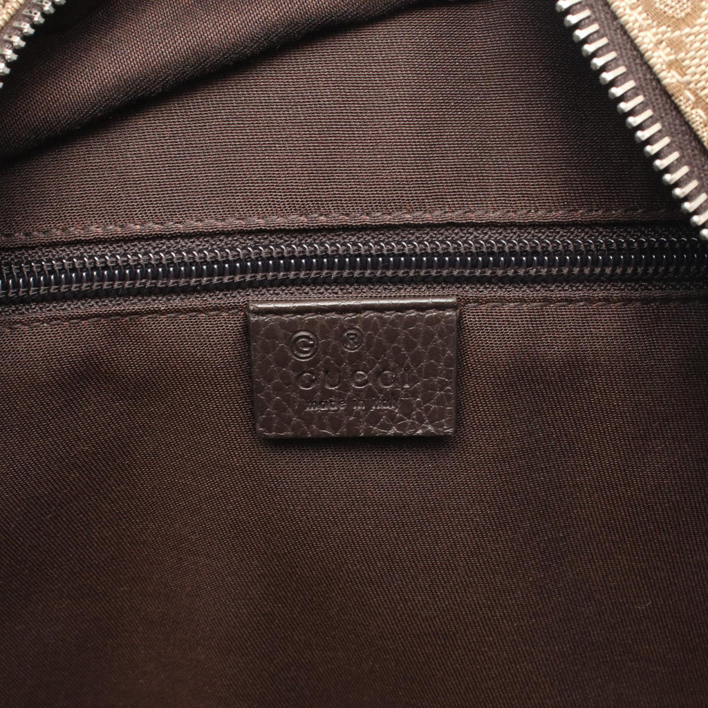 GUCCI Gucci Gg Canvas Rucksack Backpack Beige/Brown Canvas×leather 449906 image 4