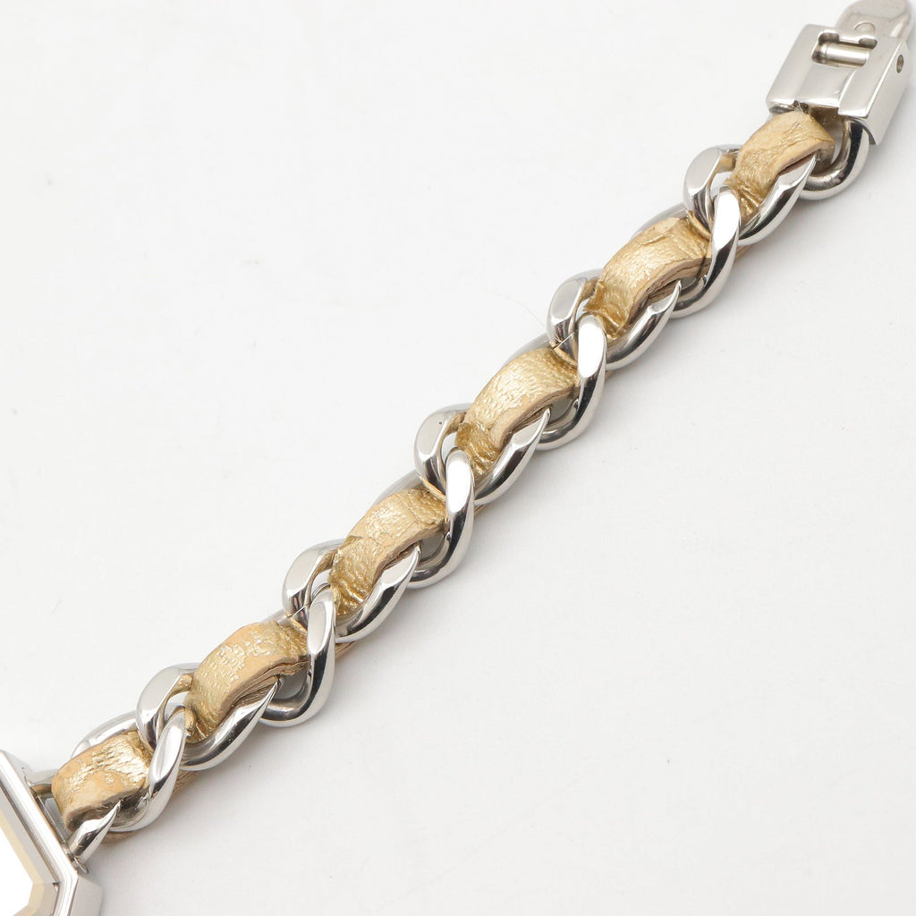 CHANEL Chanel Gold Mirror Premiere Rock Stainless Steel×leather H5583 image 17