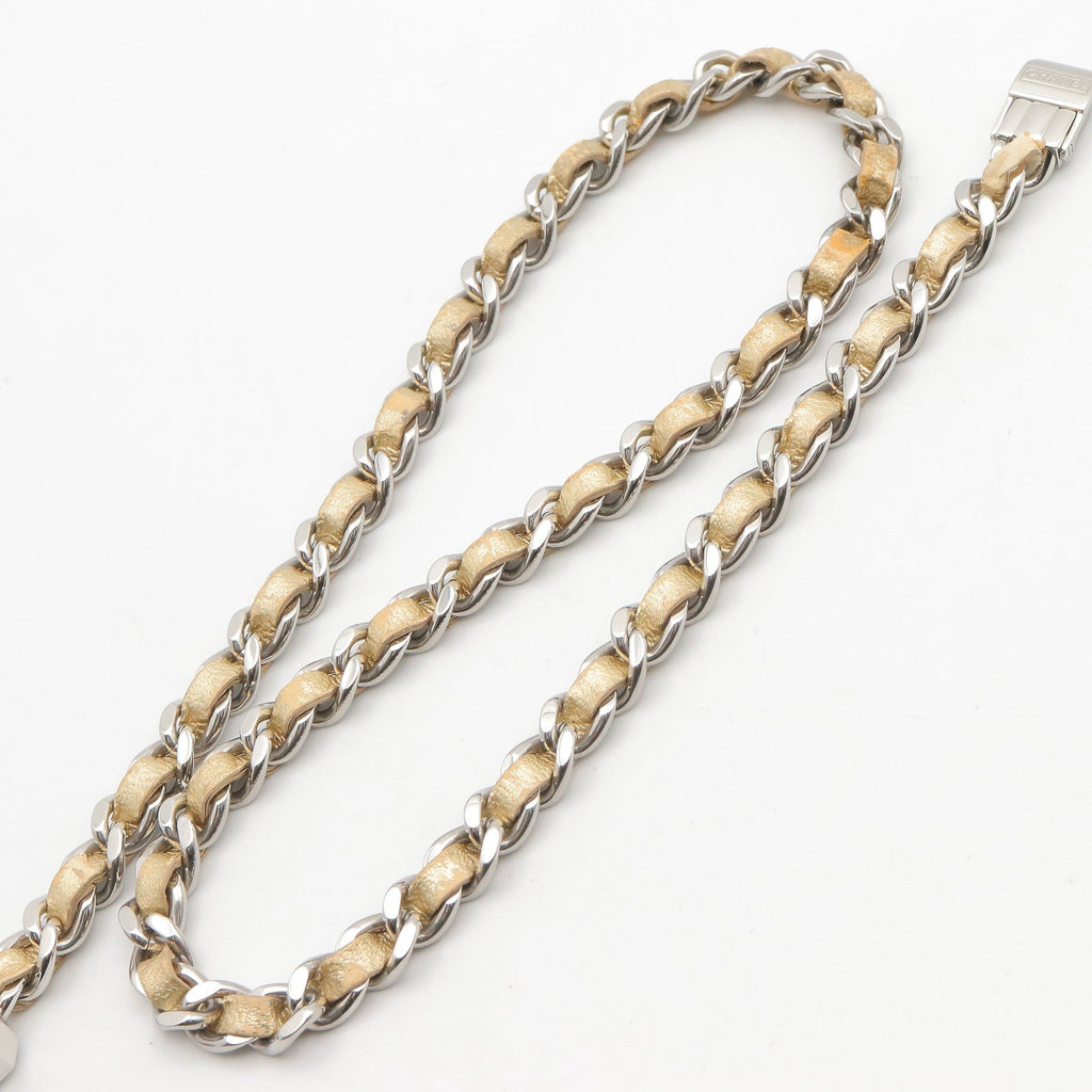 CHANEL Chanel Gold Mirror Premiere Rock Stainless Steel×leather H5583 image 19