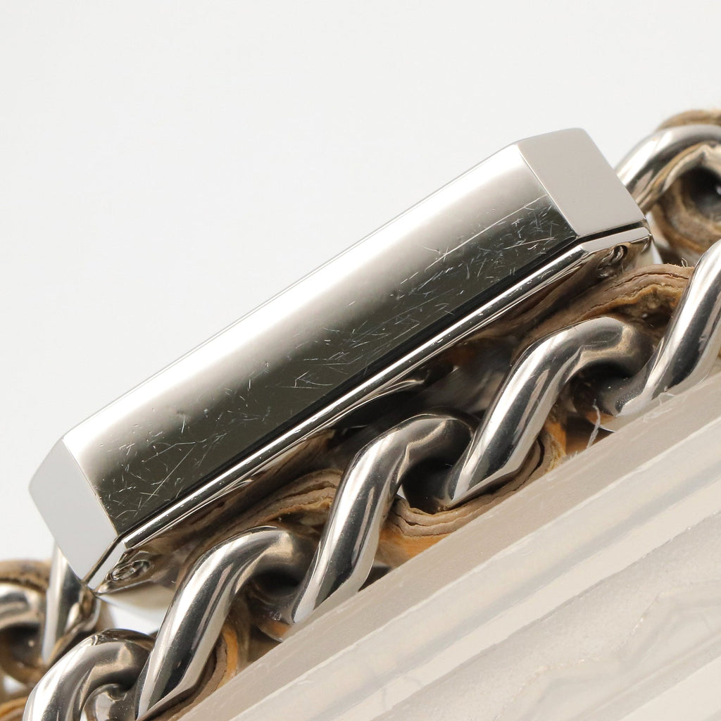 CHANEL Chanel Gold Mirror Premiere Rock Stainless Steel×leather H5583 image 14