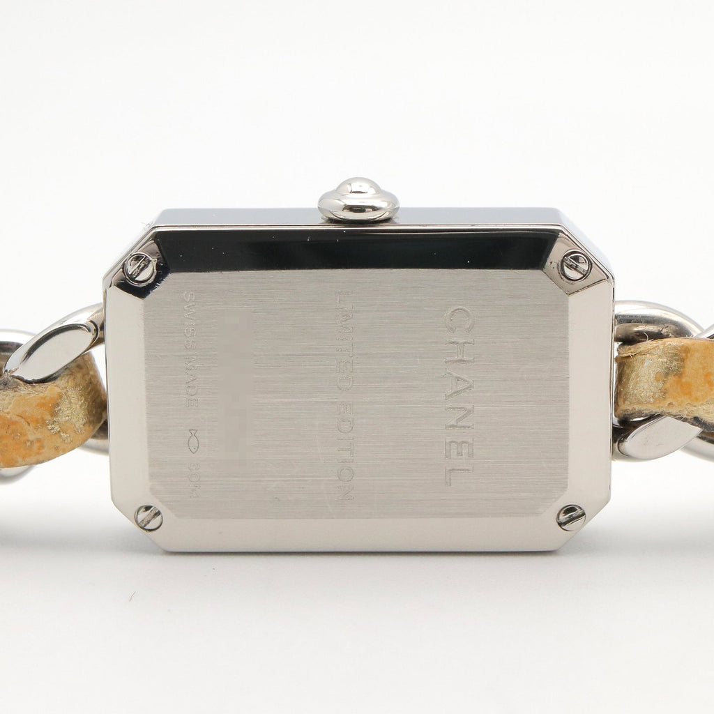 CHANEL Chanel Gold Mirror Premiere Rock Stainless Steel×leather H5583 image 6