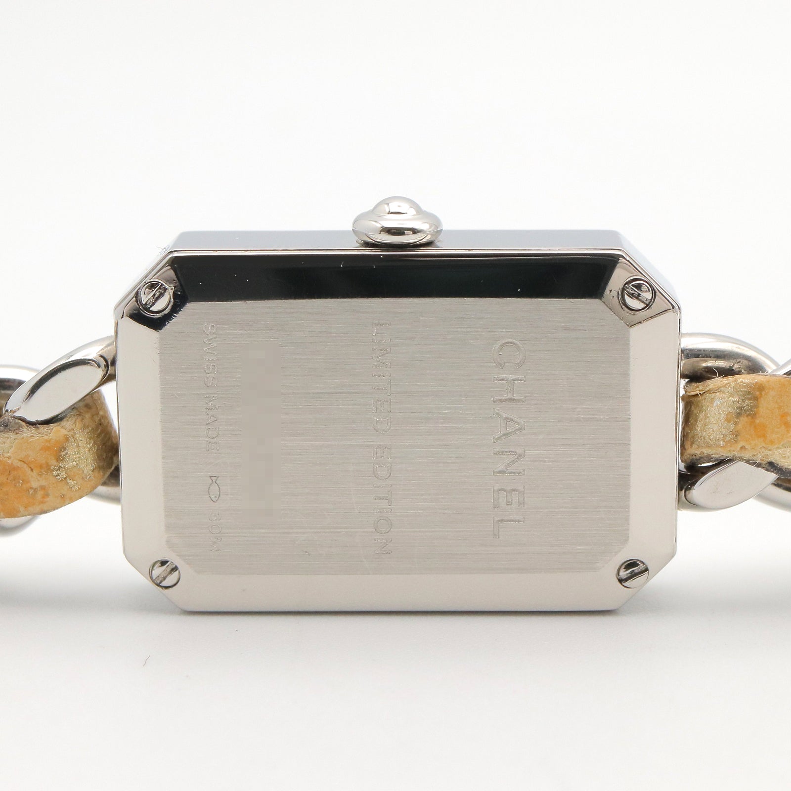CHANEL Chanel Gold Mirror Premiere Rock Stainless Steel×leather H5583 image 6