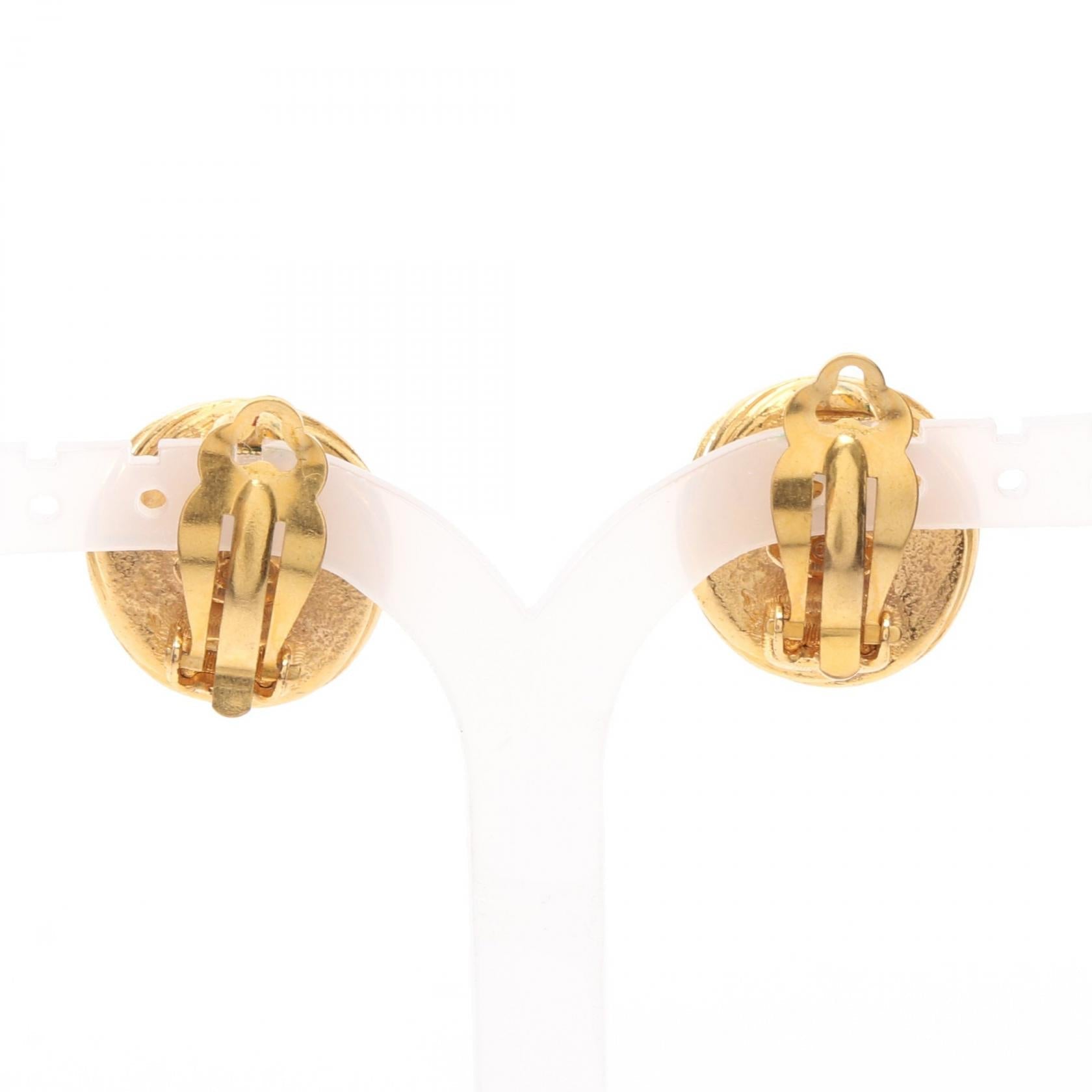 CHANEL Chanel Gold Gold Plated×artificial Pearl image 2