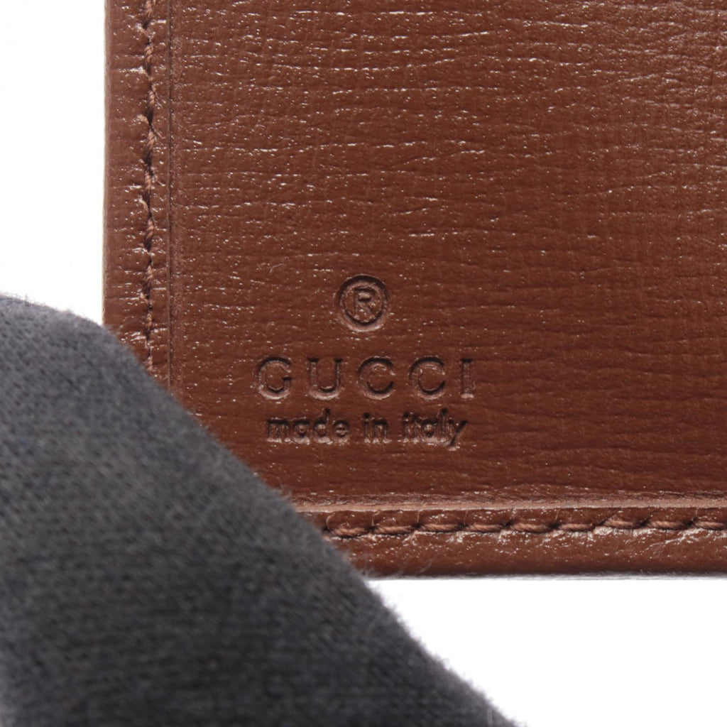 GUCCI Gucci Gucci × Balenciaga Hacker Project Tri-Fold Wallet Beige/Brown Canvas×leather image 4