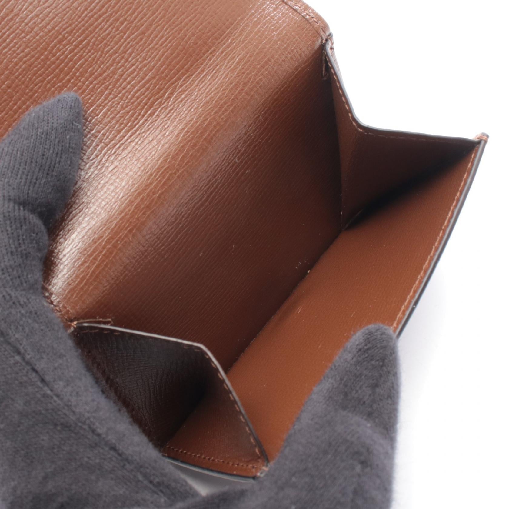GUCCI Gucci Gucci × Balenciaga Hacker Project Tri-Fold Wallet Beige/Brown Canvas×leather image 6
