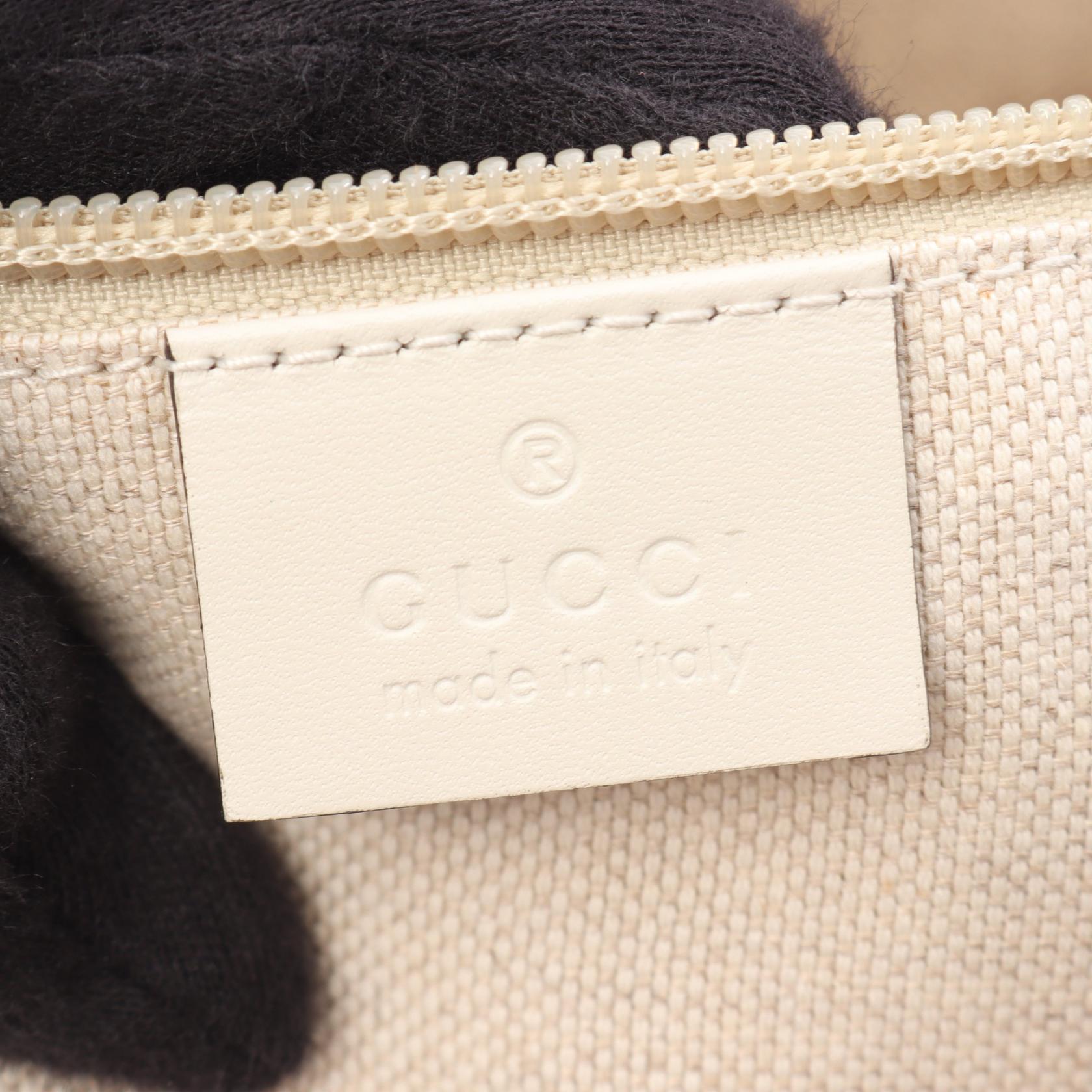 GUCCI Gucci Chris Knight Flora Tote Bag Beige/Multicolor Leather×nylon Canvas 353437 image 4