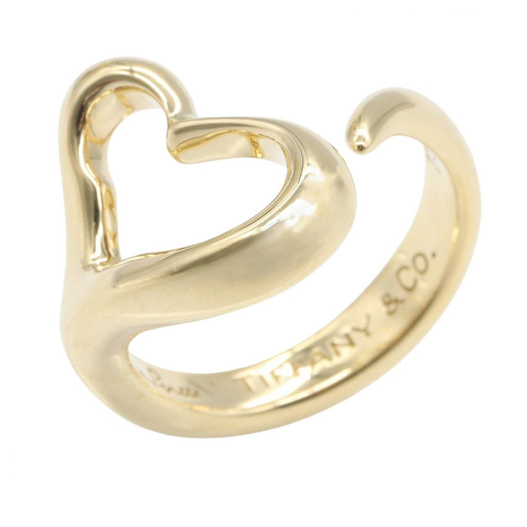 TIFFANY＆CO Tiffany＆co Open Heart Ring Ring Gold K18 (yellow Gold) image 1