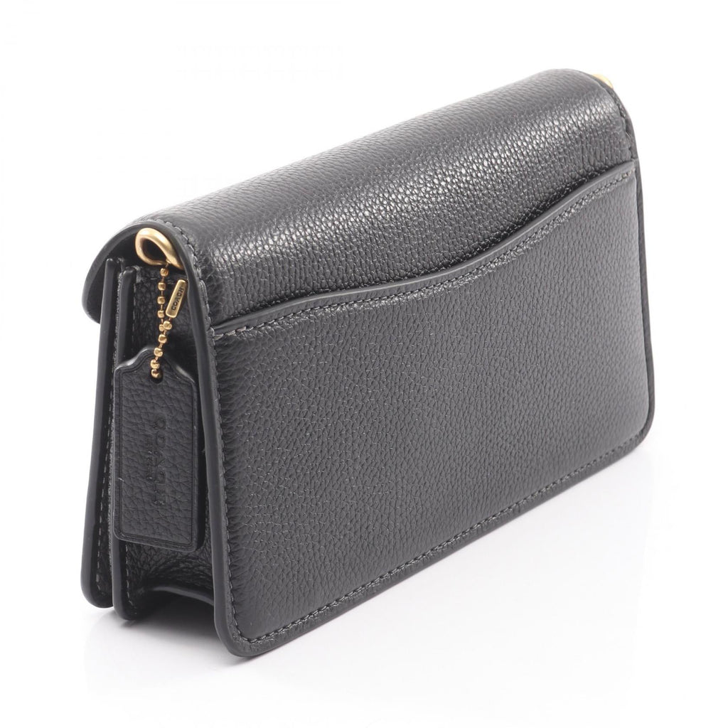 COACH Coach Tabby Chain Crossbody 19 Shoulder Bag Cbf14b4 Leather Black New Women image 2