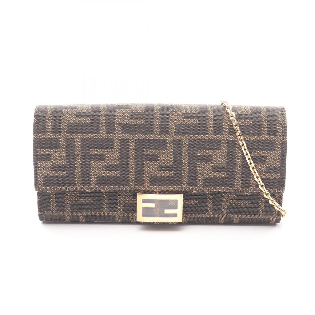 FENDI Fendi Shoulder Bag Brown Canvas 8m0365a98pf0a6e image 1