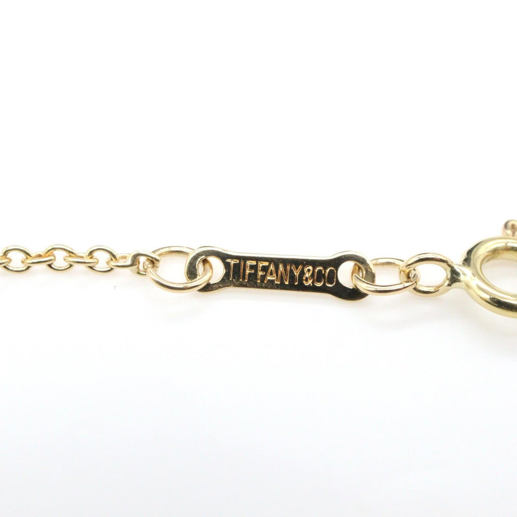 TIFFANY＆CO Tiffany＆co Open Heart Necklace Small Necklace Gold K18 (yellow Gold) image 3