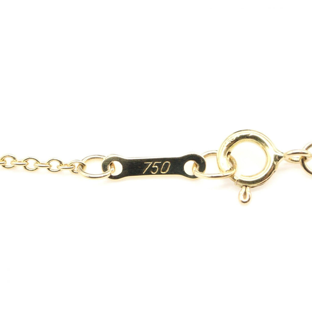TIFFANY＆CO Tiffany＆co Open Heart Necklace Small Necklace Gold K18 (yellow Gold) image 4