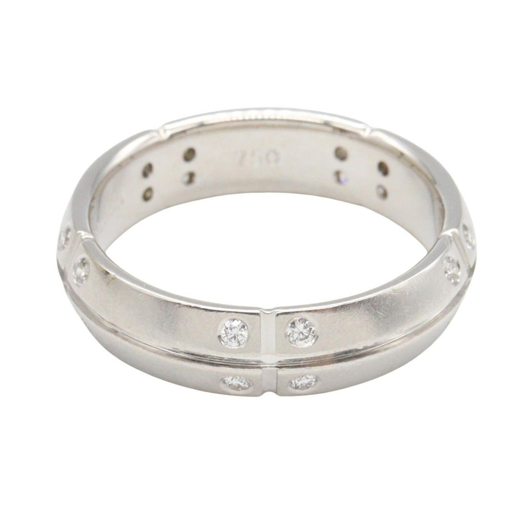 TIFFANY＆CO Tiffany＆co Streamerica Ring Diamond Ring Silver/Clear K18wg（white Gold）×diamond image 2