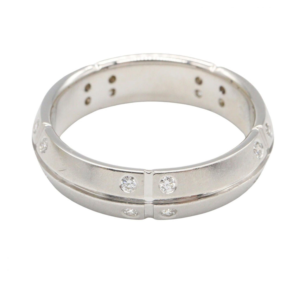 TIFFANY＆CO Tiffany＆co Streamerica Ring Diamond Ring Silver/Clear K18wg（white Gold）×diamond image 3