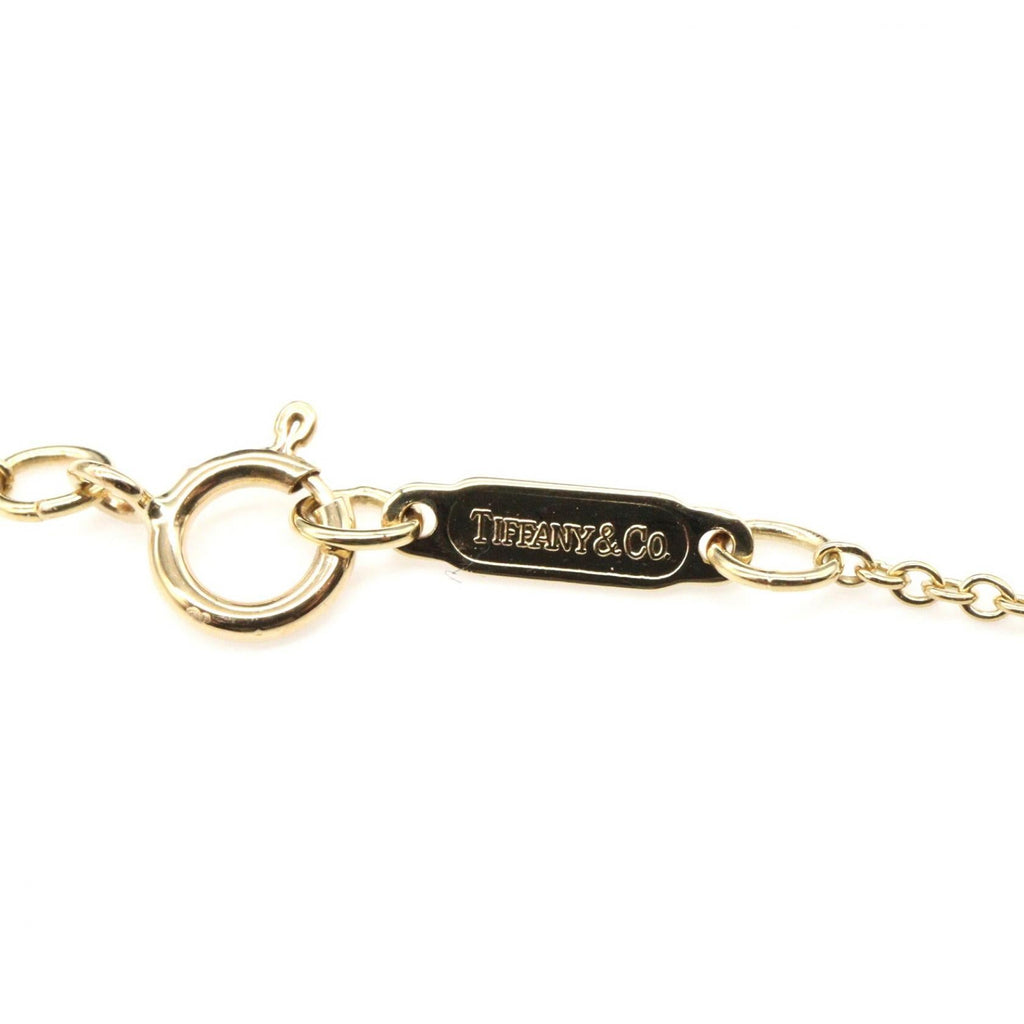 TIFFANY＆CO Tiffany＆co Leaf Necklace Diamond Necklace Gold/Clear K18 (yellow Gold)×diamond image 3