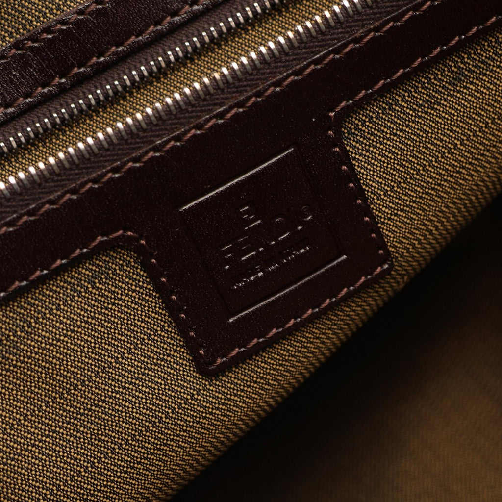 FENDI Fendi Zucca Tote Bag Brown Canvas×leather image 4