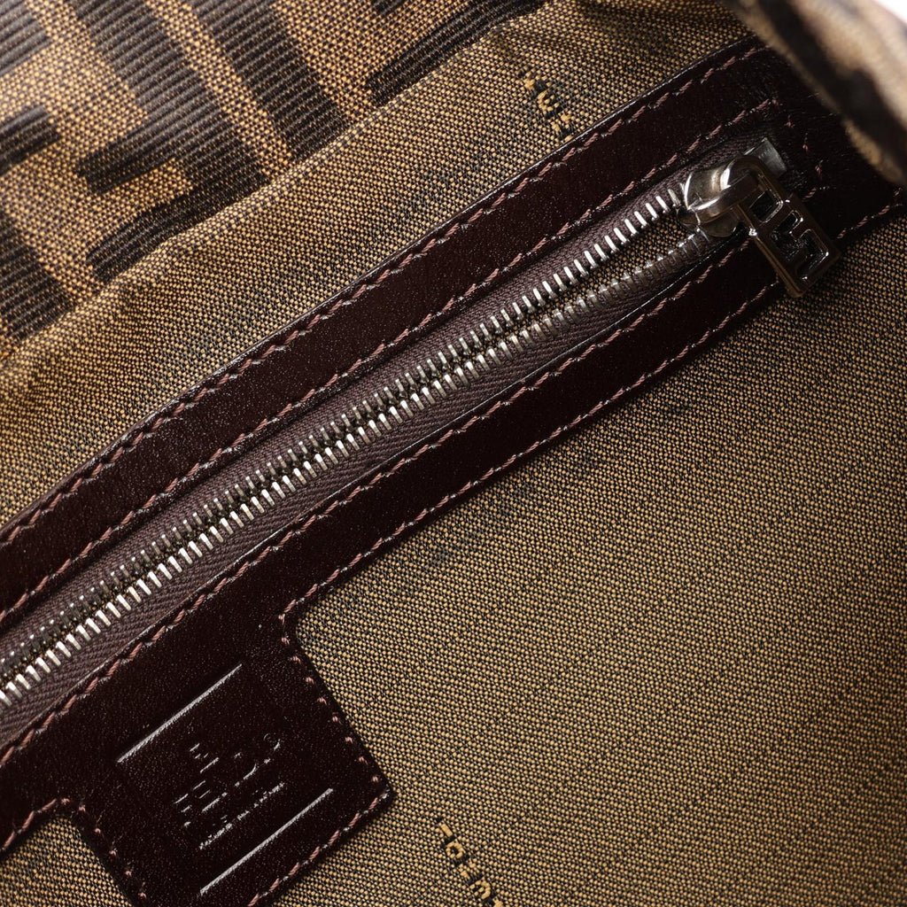 FENDI Fendi Zucca Tote Bag Brown Canvas×leather image 5