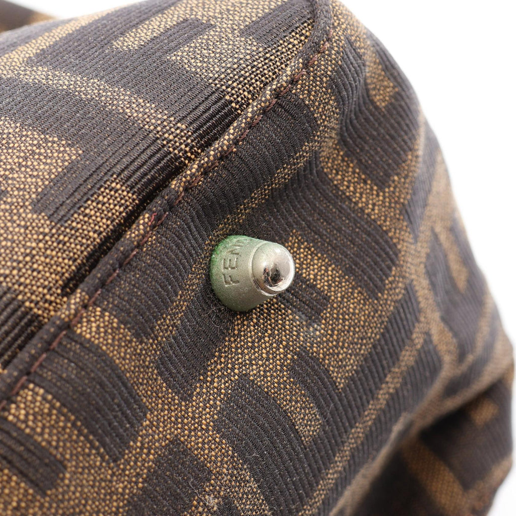 FENDI Fendi Zucca Tote Bag Brown Canvas×leather image 6