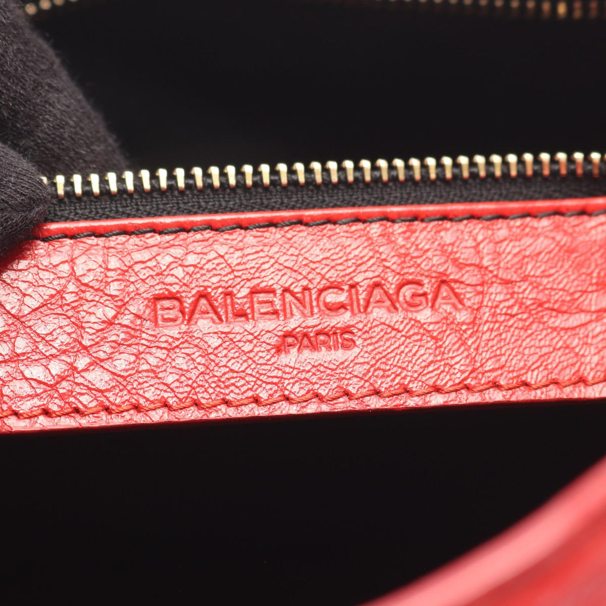 BALENCIAGA Balenciaga Le City Small 2way Handbag Red Leather image 4