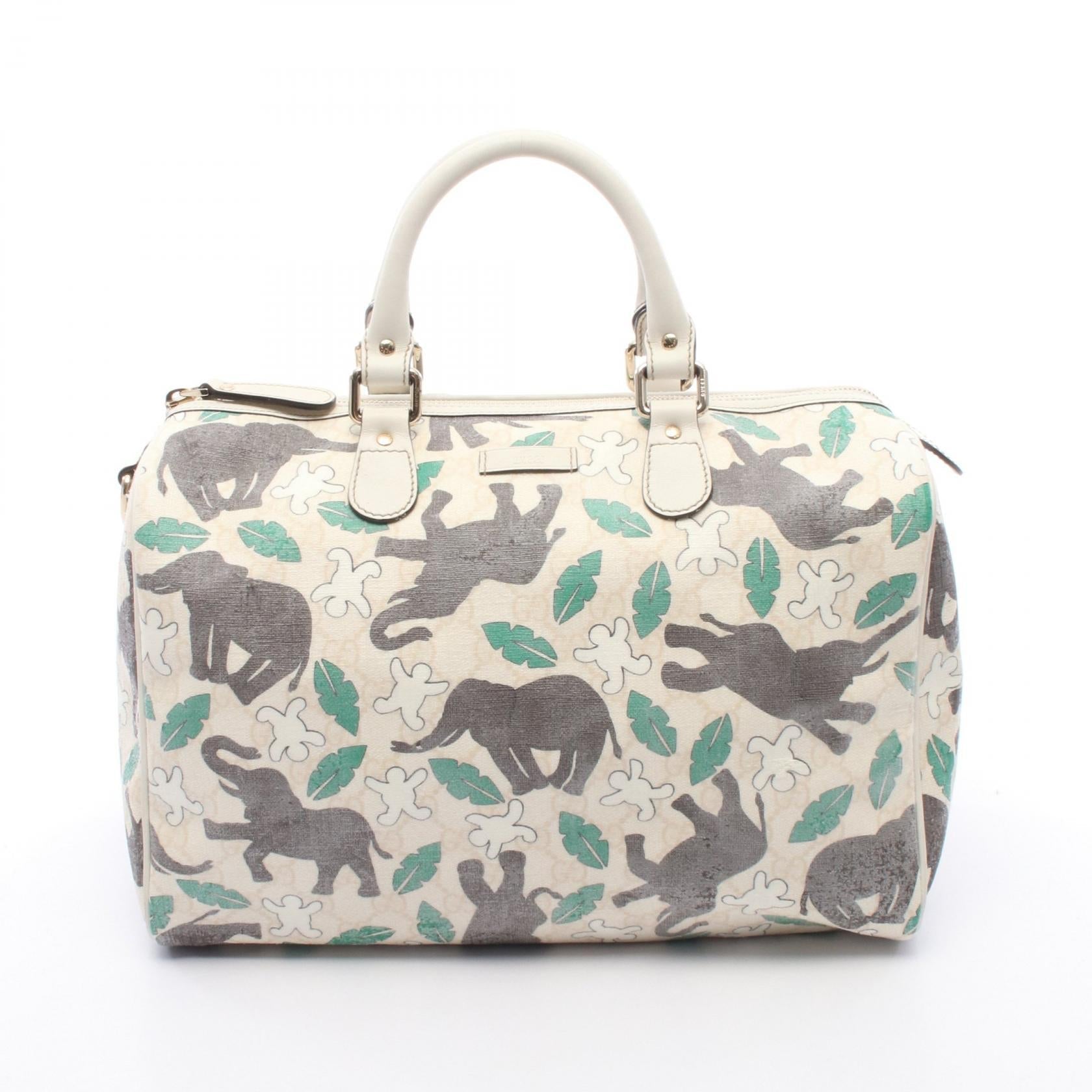 GUCCI Gucci Gucci For Unicef Gg Supreme Tote Bag White/Multicolor Pvc Coated Canvas×leather 189895 image 1